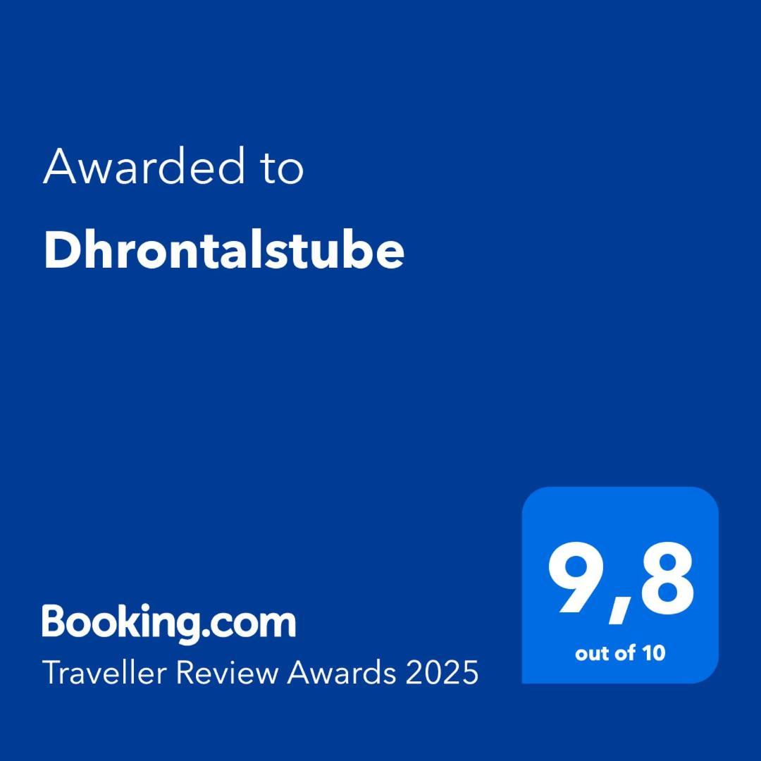 Dhrontalstube Apartment Grafendhron ภายนอก รูปภาพ